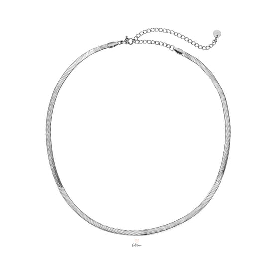 Halskette »Schlange von St. Pauli« Edelstahl vergoldet, 40+1cm